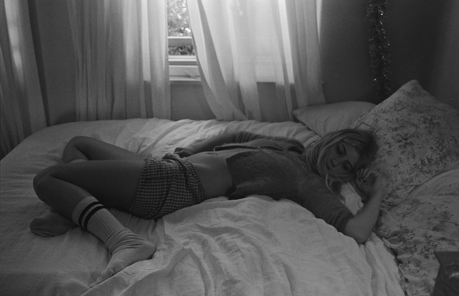 Cyclical, black and white photograph by Corinna Frankel