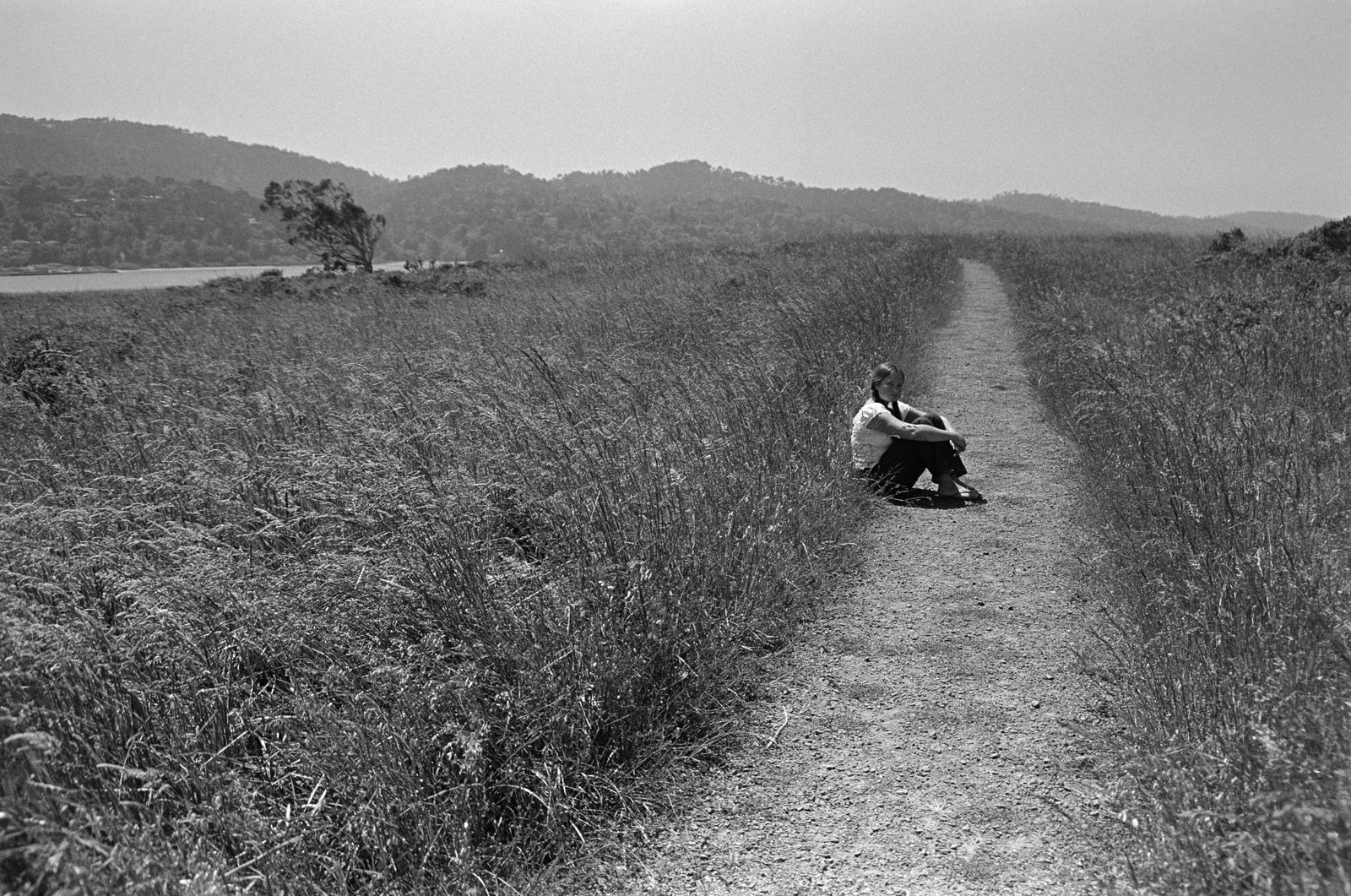 Reyes, black and white photograph by Corinna Frankel
