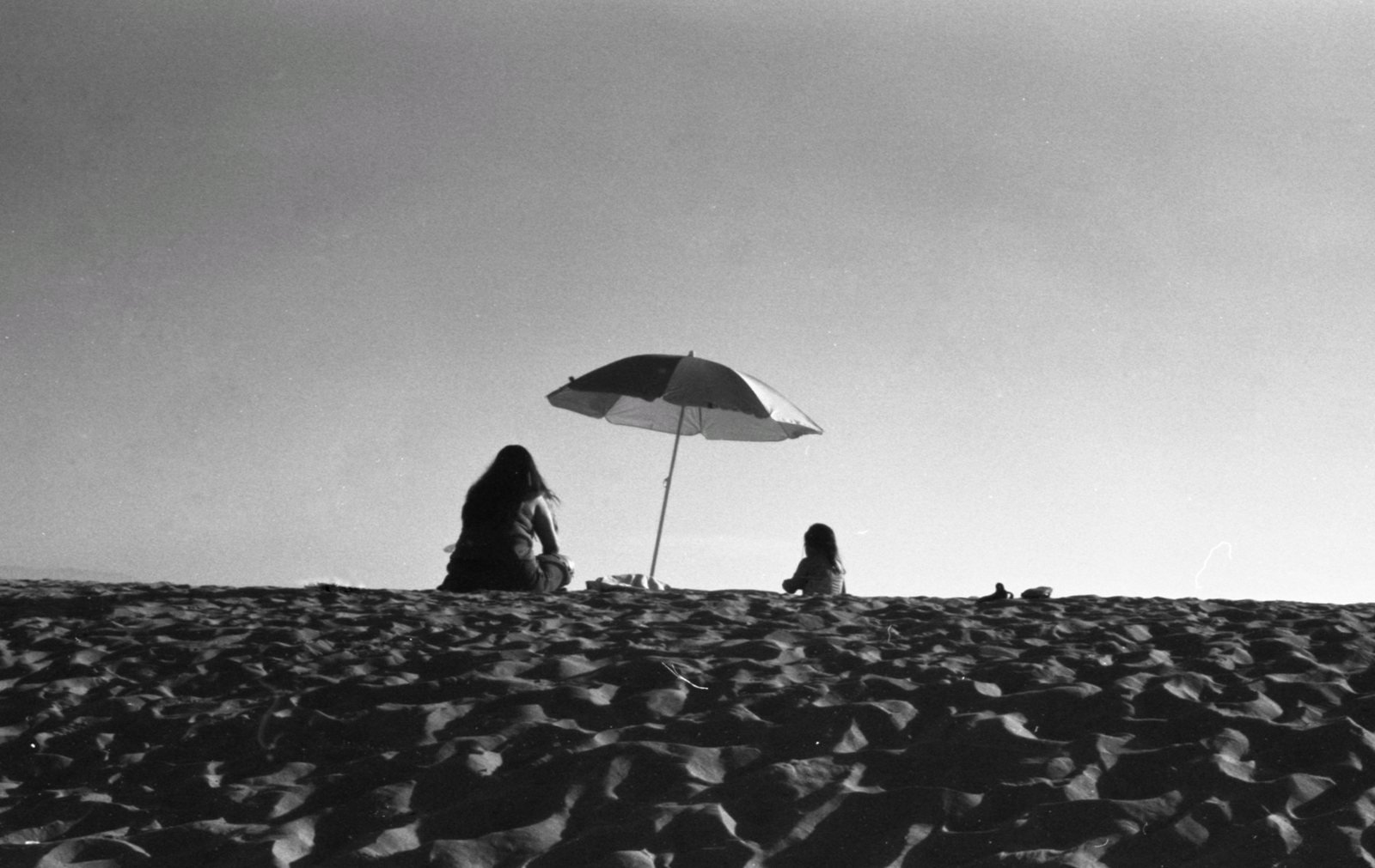 You Two, black and white photograph by Corinna Frankel