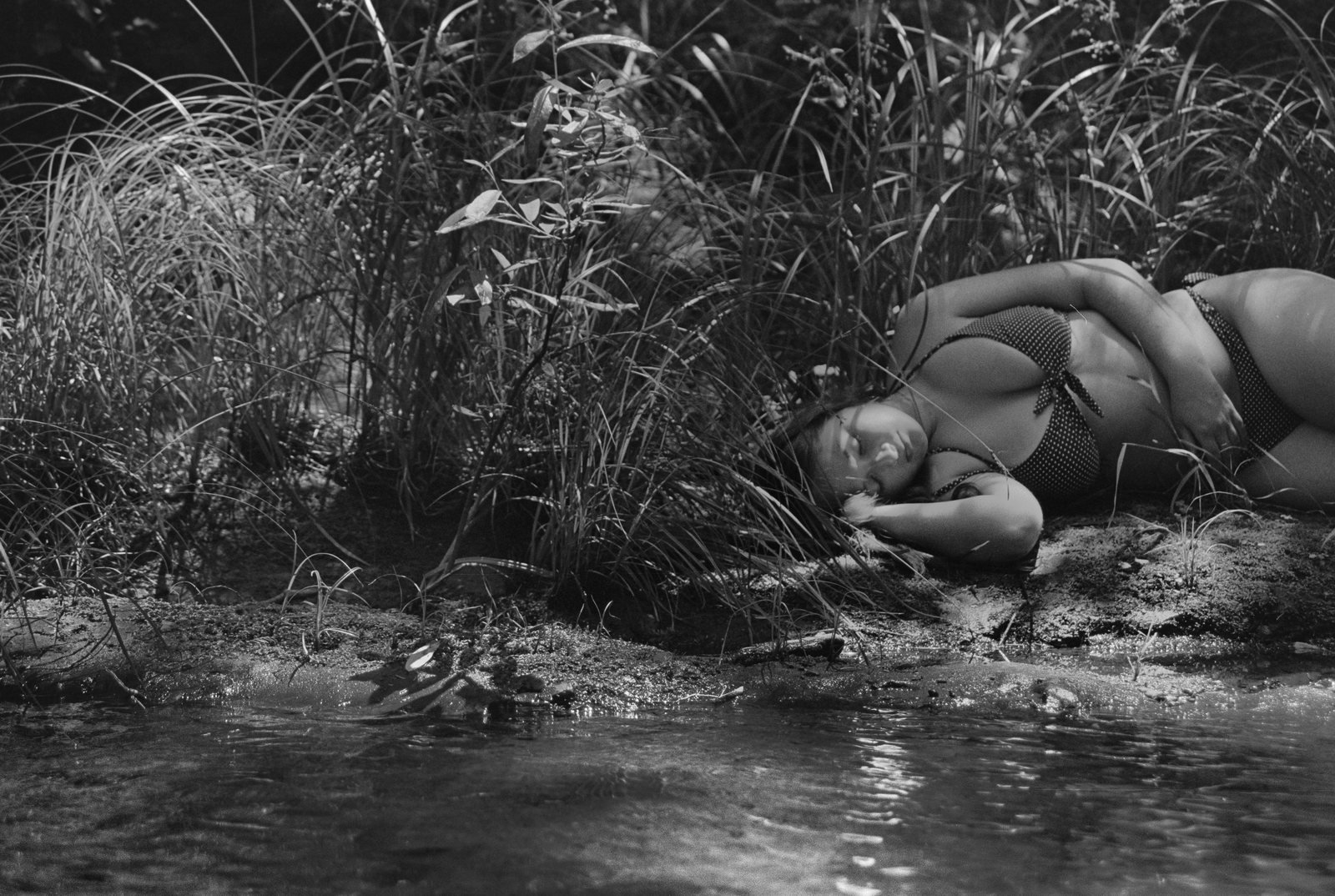 Eden, black and white photograph by Corinna Frankel